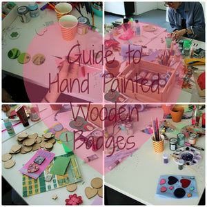 The Guide to Hand Painted Badges Workshop
